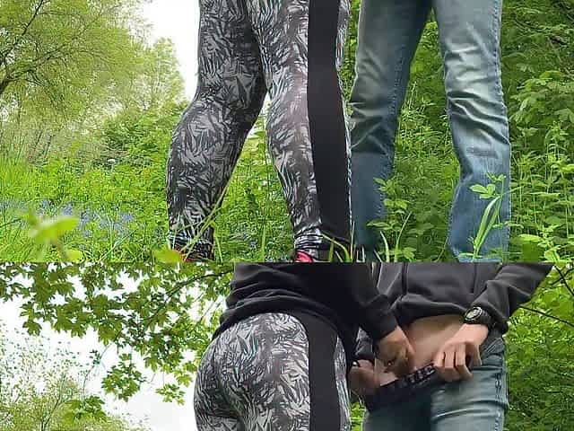 Felt my mother in law's camel toe in leggings whilst this babe was making me cum