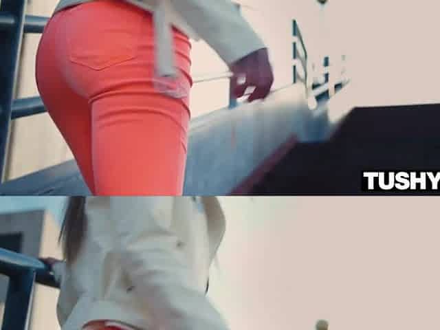 TUSHYRAW All that babe thinks about is getting a schlong in her booty