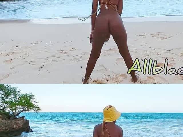 Surprise Oral-sex At The Beach