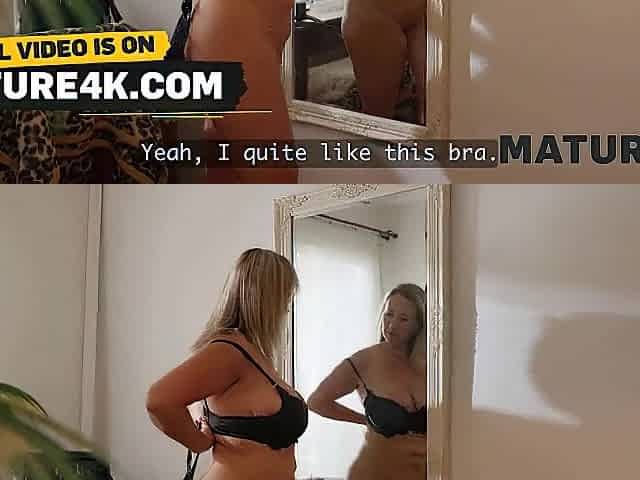 MATURE4K. Large butt or Large Boobs?