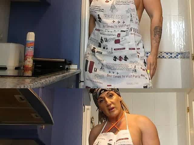 Squirting and Fucking in the Kitchen