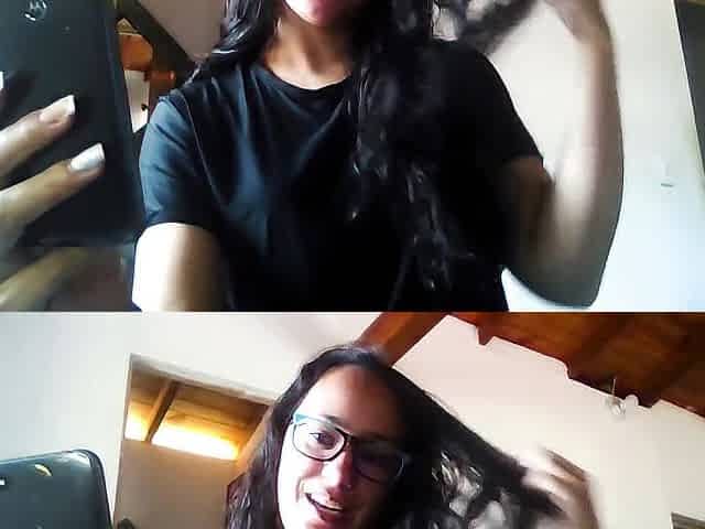 latin gal in public doing a erotico episode for her bf