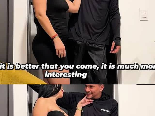 Tibasins delivery dude produces big-booty MILF's epic sex.