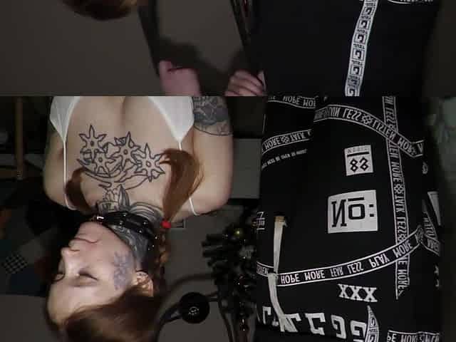 Petite Ginger Schoolgirl Decided to Make a Special Gift for Her Daddy