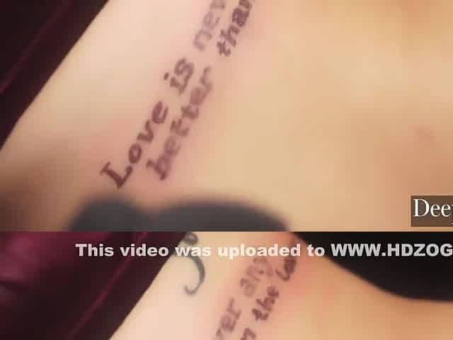 Nina Explores Pleasure With Tattoo Artist