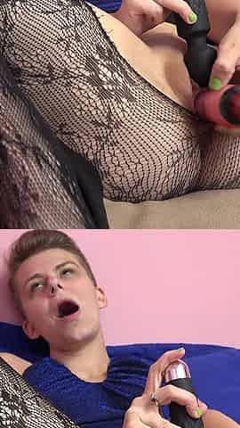 Bliss Goes to Dildo Dash for Her Orgasms