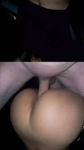 Onenight stand with my ex boyfriend in the car