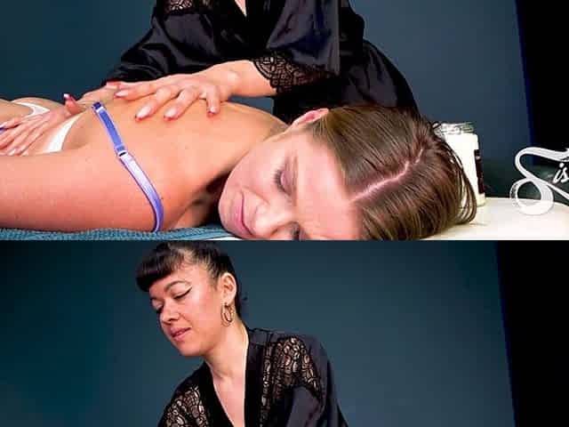 Sos0392 Wild Women - Massage Appointment - Angelique Venom Seduces Lottie Lalay
