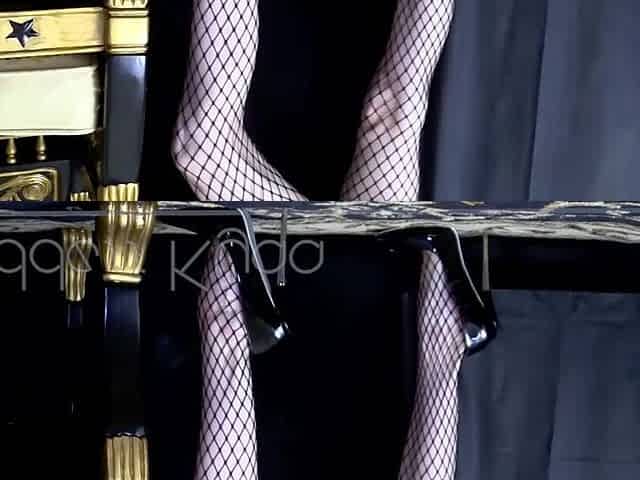 Dedicate Your Cum to My Fishnet Legs