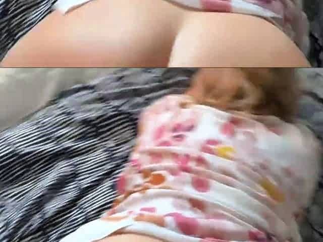 Blonde amateur mature wife and hubby fuck homemade