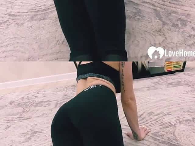 Yoga Session Turns Into A Blowjob In Pov