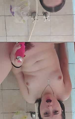 Squirting in the Shower