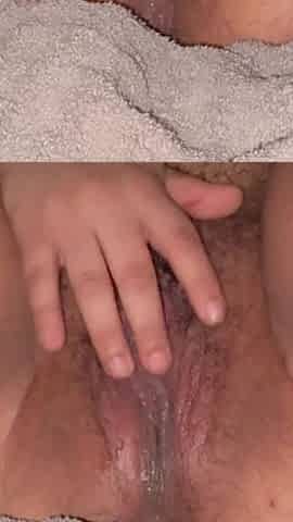 Slap Wet Pussy While Squirt
