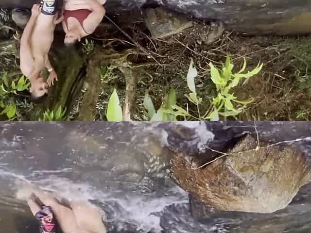 Awesome ! Very Hot Latina Asks To Be Fucked In The River Outdoors