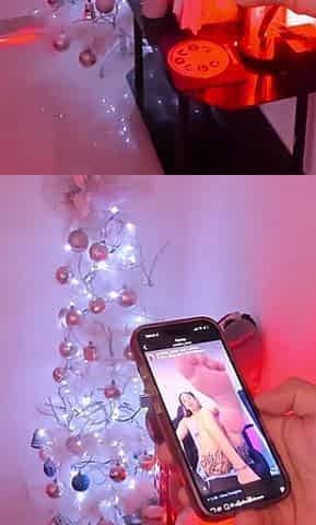 Christmas Amateur in Closeup: the Perfect Gift Appeared Out of Nowhere