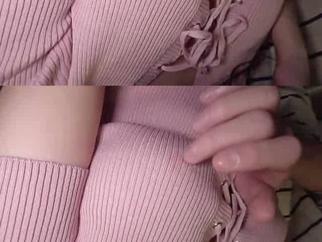 Secret Squeeze Bliss with a Shy J Cup Tease Hiding Her Massive Curves for a Sneaky Finish Phase.3