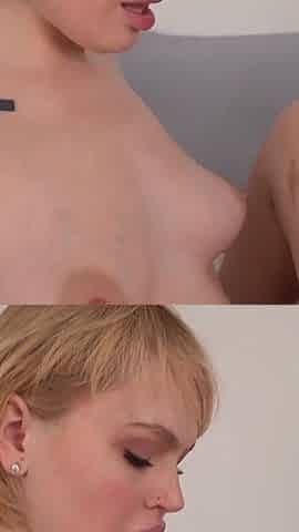 2 Hot Blonde Do Tribadism