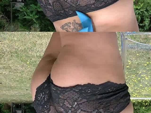 Marvelous Blond Honey Drilled in the Pool