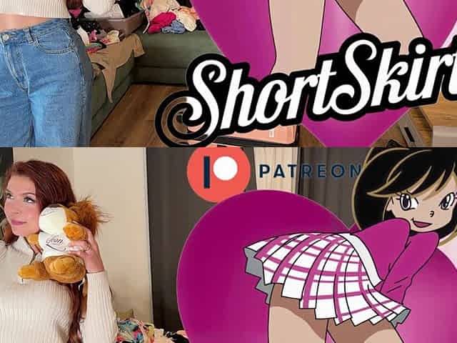 Hot Sexy Long Legs Big Tits Redhead Comes for a Fashion and Lingerie Try on Haul Turns Into Softcore Erotic No Panties Show