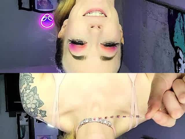 Amateur webcam slut creampie masturbate