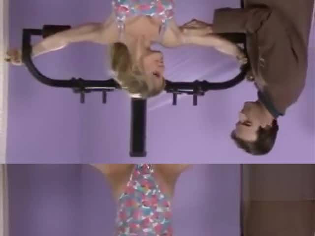 Toned athletic blonde milf Tiffany Million fucked hard during workout