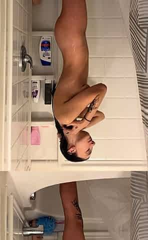 Close up teen pussy gaping action