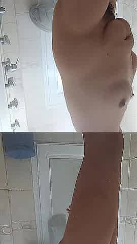 Sexy shower bazookas dance