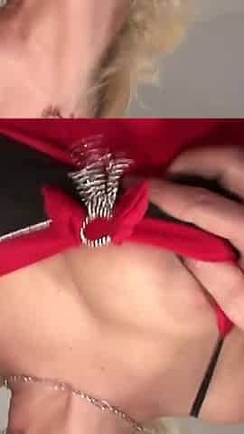 Mature Blonde MILF Devours Multiple Cocks in Sloppy Gangbang