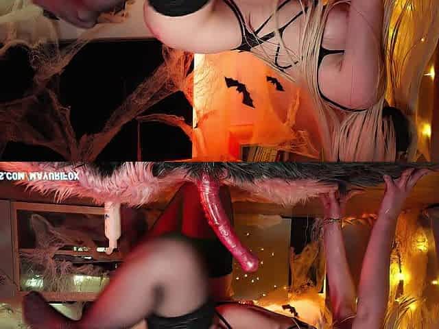 Halloween Kitty Wanted Some Milk