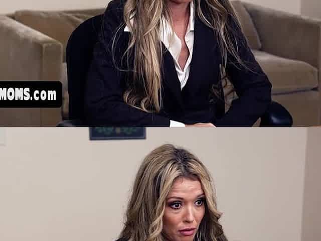 Particular job interview with the sexually excited boss