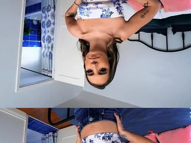 PropertySex Petite Bailey Base Rides Roommate's Big Dick