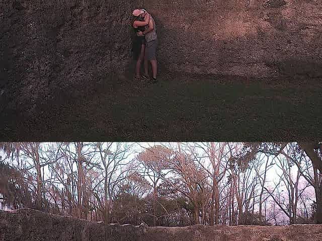 I earned his sexy cum screwing him in an old fort