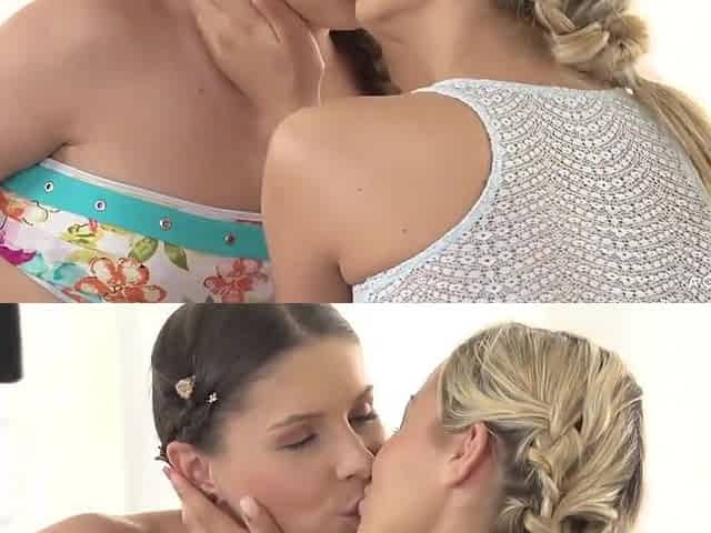 Lesbians Fun With Erotic Hungarian Babes - Christen Courtney And Brandy Smile