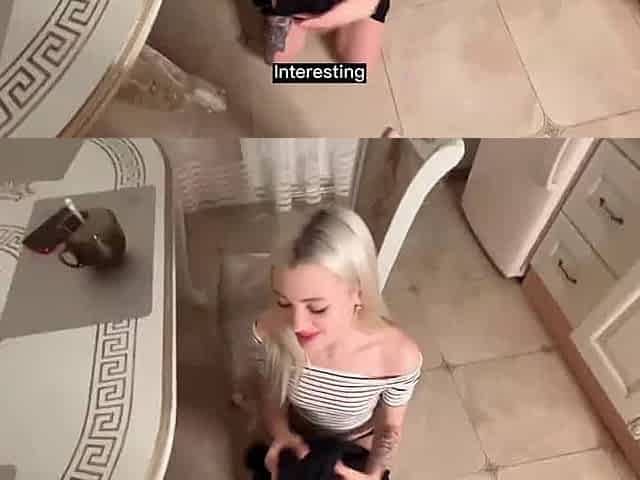 BEAUTIFUL GIRL FUCKED ON COOKER AND TABLE FOR NOT COOKING DINNER - AMAZING XXX!