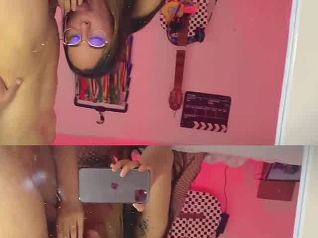 i fuck my naughty stepsister in sexy fishnet stockings when our parents went for a walk