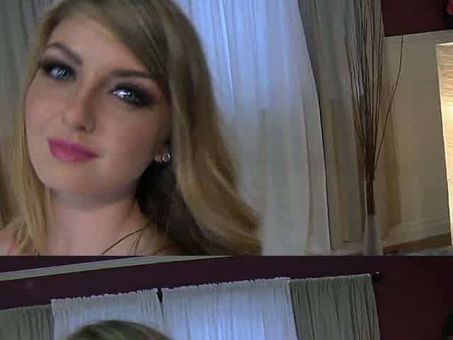 Female agent fucks brunette lesbian babe with cucumber