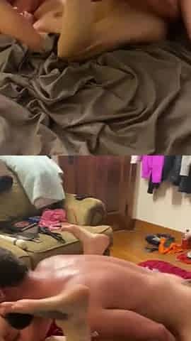 Homemade young skinny girlfriend