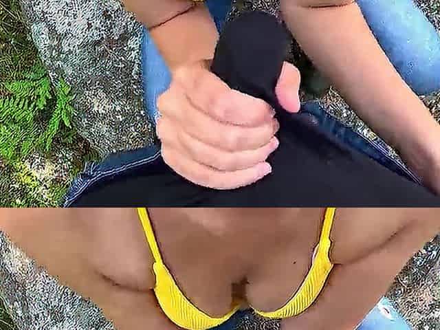 Sucking Jock In The Woods - Hawt, Female POV Fellatio