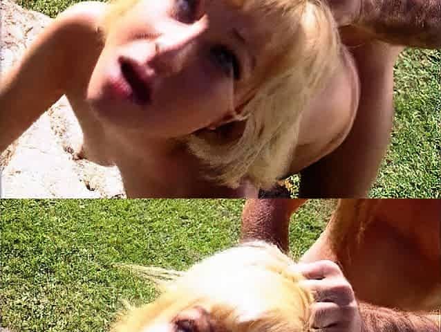 Real amateur couple outdoor ass fuck and anal creampie in hd