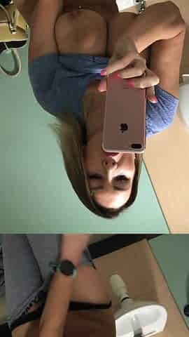 Hospital lockdown risky pussy play