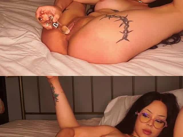 Solo Toy and Pussy Play