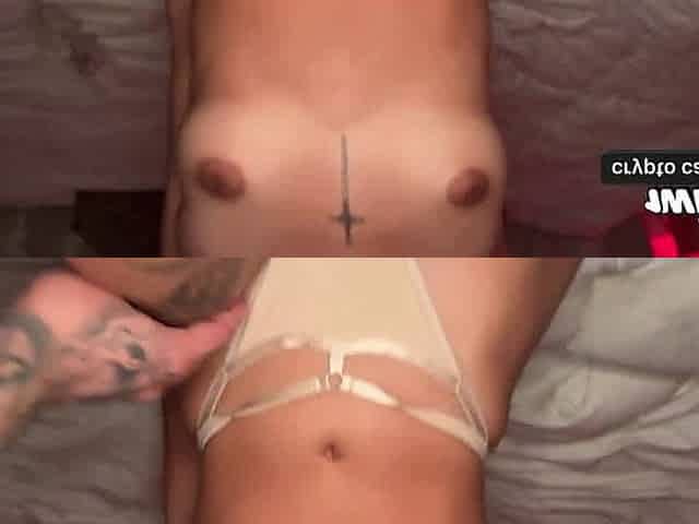 Colombian teen stunner gets facial cumshot from crazy sausage and erupts on her face.