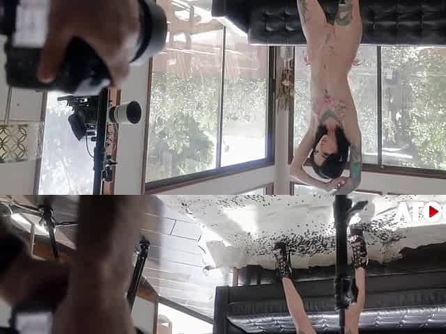 Tattooed Babe Shows Her Bts Erotic Performance - Skylar Snow And Lysagna Delray