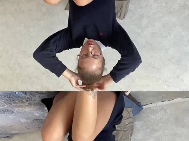 Teacher teaches public masturbation lessons!