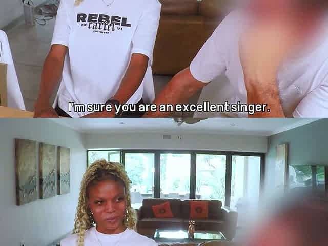 This BLACK TEEN was shy at first
