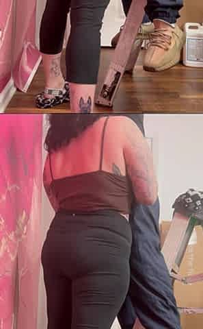 Blowjob on the Stairs