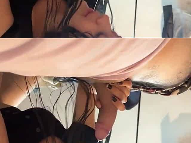 My Stepsister Locks Me in the Room and Fucks My Cock