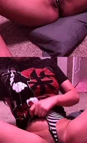 Pussy toying busty high heeled stunner solo pov masturbation
