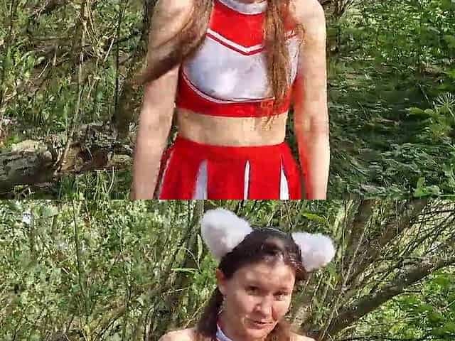 My quadrober GF ran away to the forest, but I discovered her and drilled in the throat
