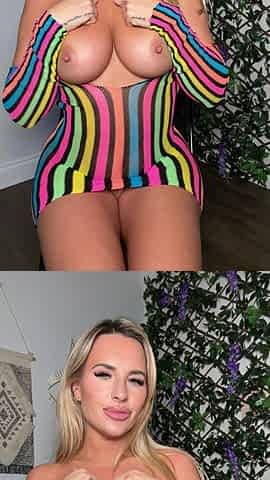 Hot Blonde Kayla Wild Teases You Playing with Her Pretty Clit and Pussy